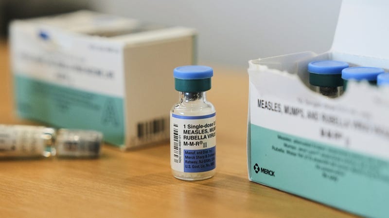 measles vaccination