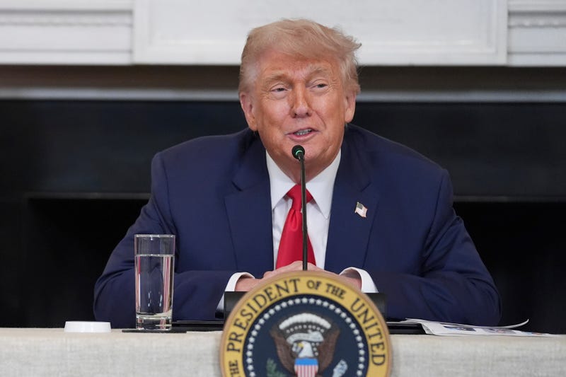 President Donald Trump speaks during an "Invest in America" roundtable with business leaders at the White House, Monday, June 9, 2025, in Washington.