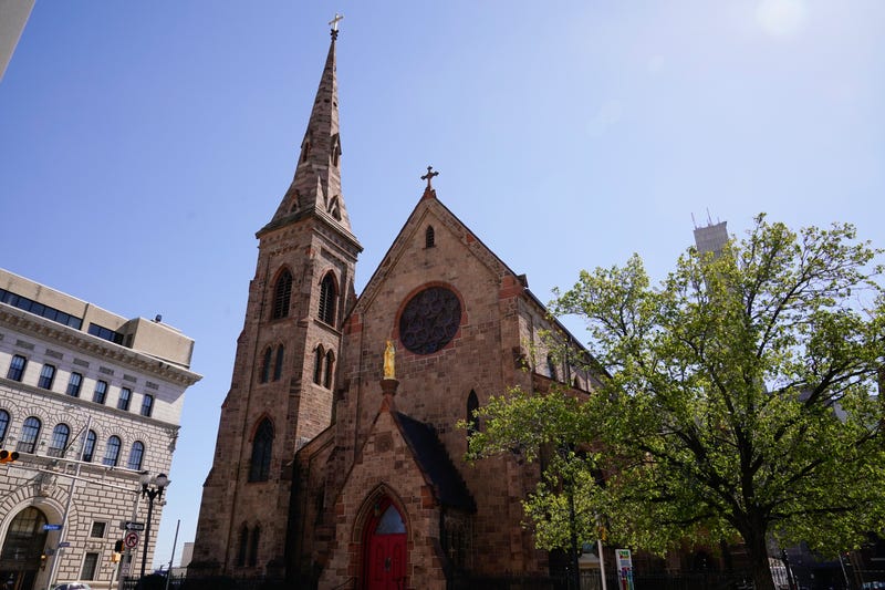 The Cathedral of the Immaculate Conception in Camden, N.J., Wednesday, April 20, 2022.
