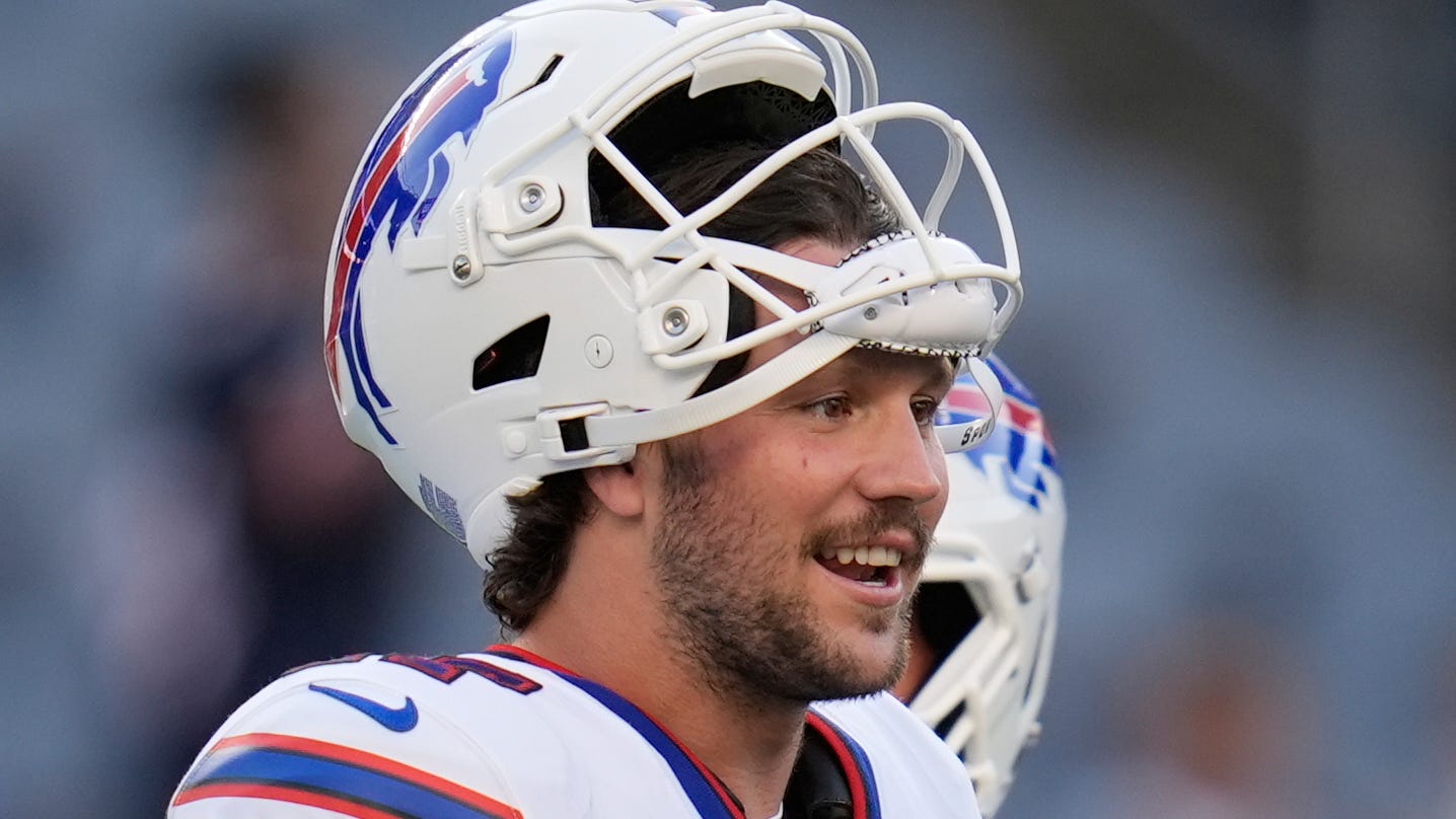 Josh Allen eager, a little anxious for Bills opener against Ravens after hectic offseason