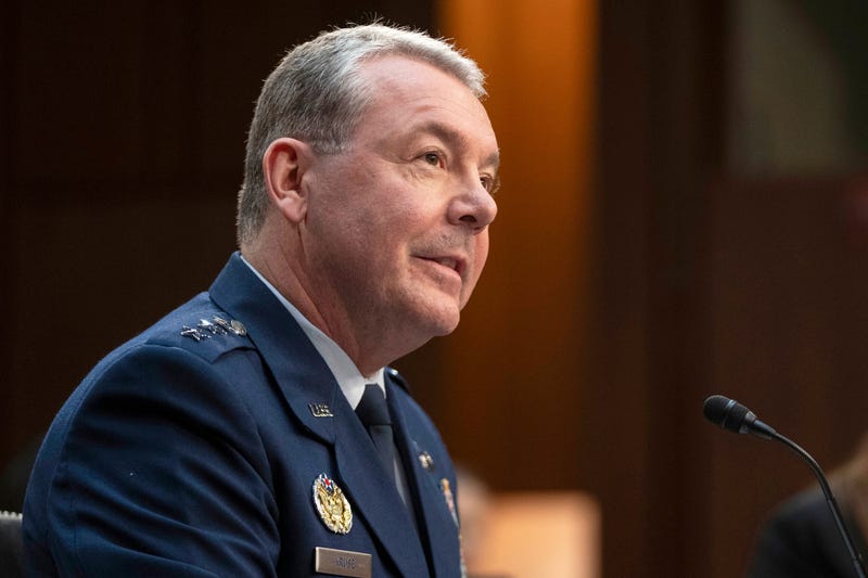 FILE - Lt. Gen. Jeffrey Kruse, director of the Defense Intelligence Agency, speaks during a hearing on Capitol Hill, Thursday, May 2, 2024, in Washington.