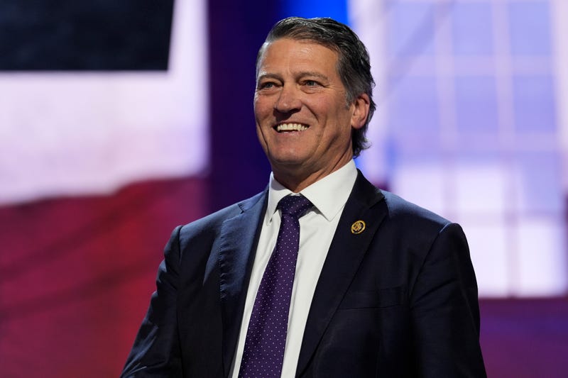 FILE - Rep. Ronny Jackson, R-Texas, smiles during a walkthrough on stage during the second day of 2024 Republican National Convention at the Fiserv Forum, July 16, 2024, in Milwaukee. 