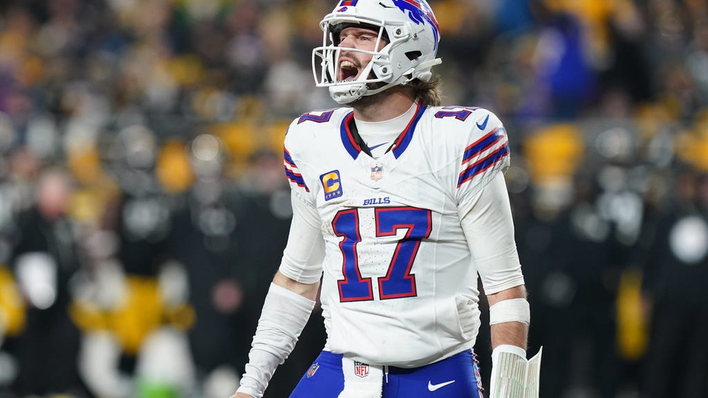 Josh Allen sets career mark for rushing TDs by a QB as Bills mash Steelers 26-7