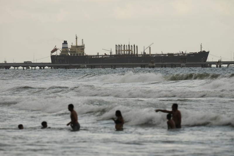 Evana, an oil tanker, is docked at El Palito port in Puerto Cabello, Venezuela, Sunday, Dec. 21, 2025.
