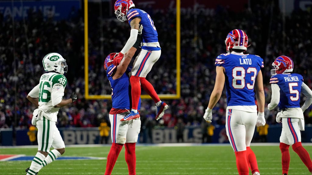 Bills celebrate home finale with 35-8 rout of the Jets in potential final game at Highmark Stadium