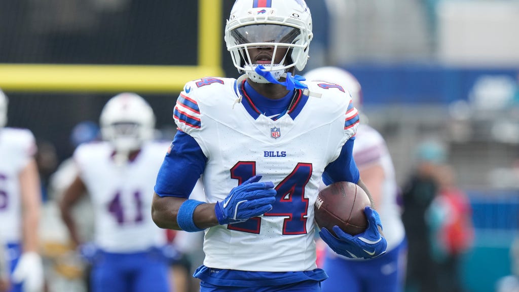Bills receiver depth thinned to three in preparing to play Broncos
