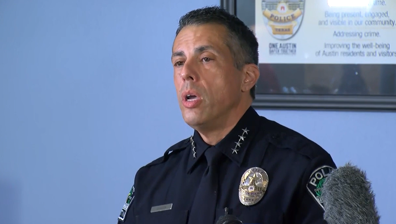 Austin Police interim chief Joseph Chacon