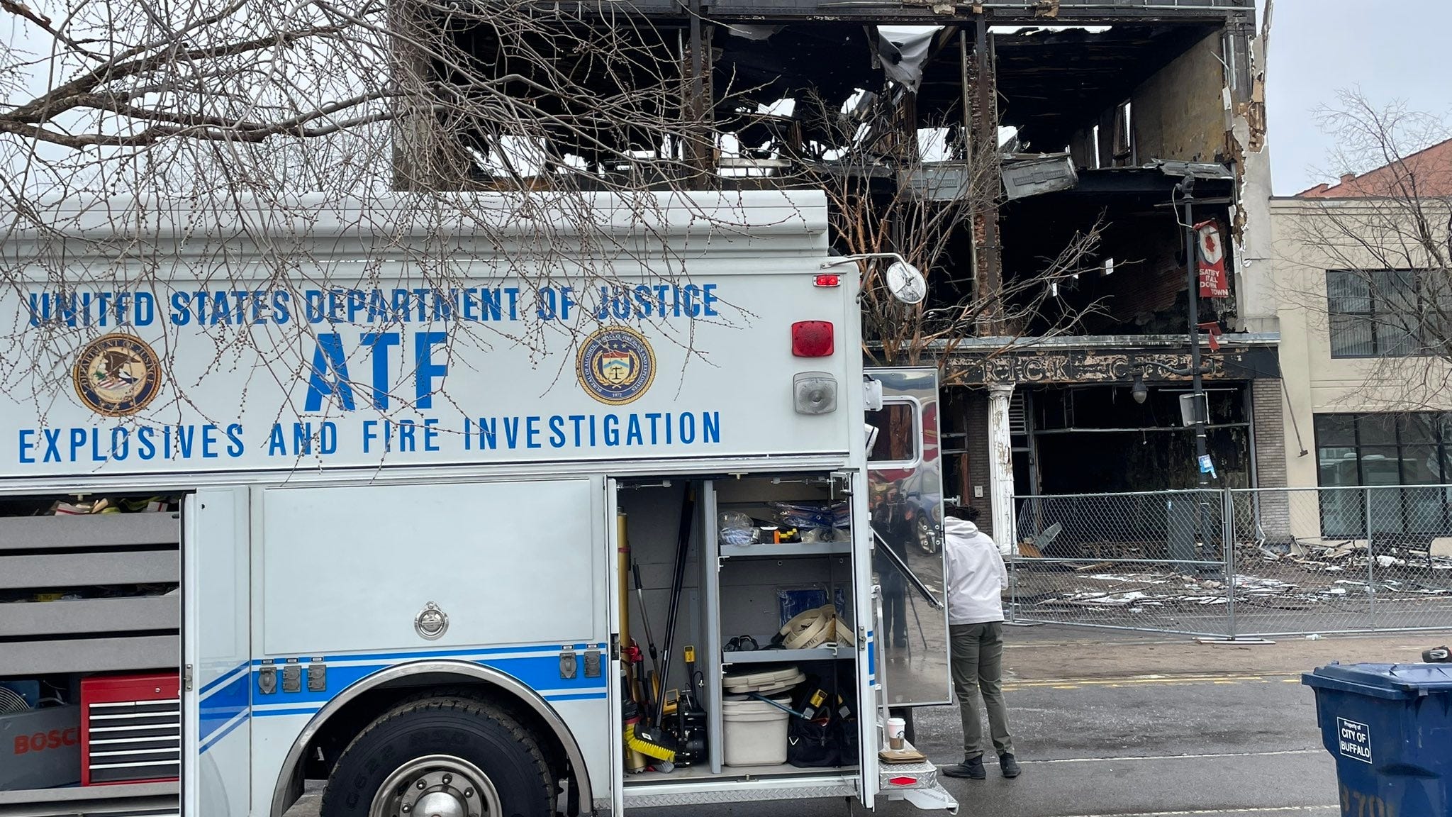 On-site investigation of fatal fire at 745 Main Street has been completed