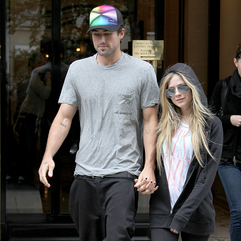 Avril Lavigne and Brody Jenner 