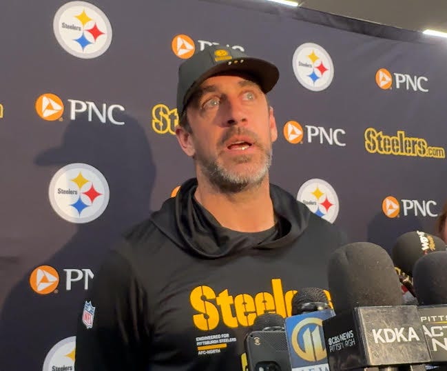 Aaron Rodgers in interview