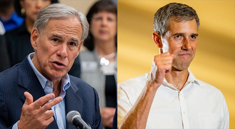 Greg Abbott, Beto O'Rourke