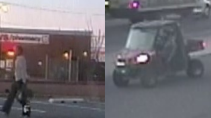 Armed golf cart driver kidnaps woman