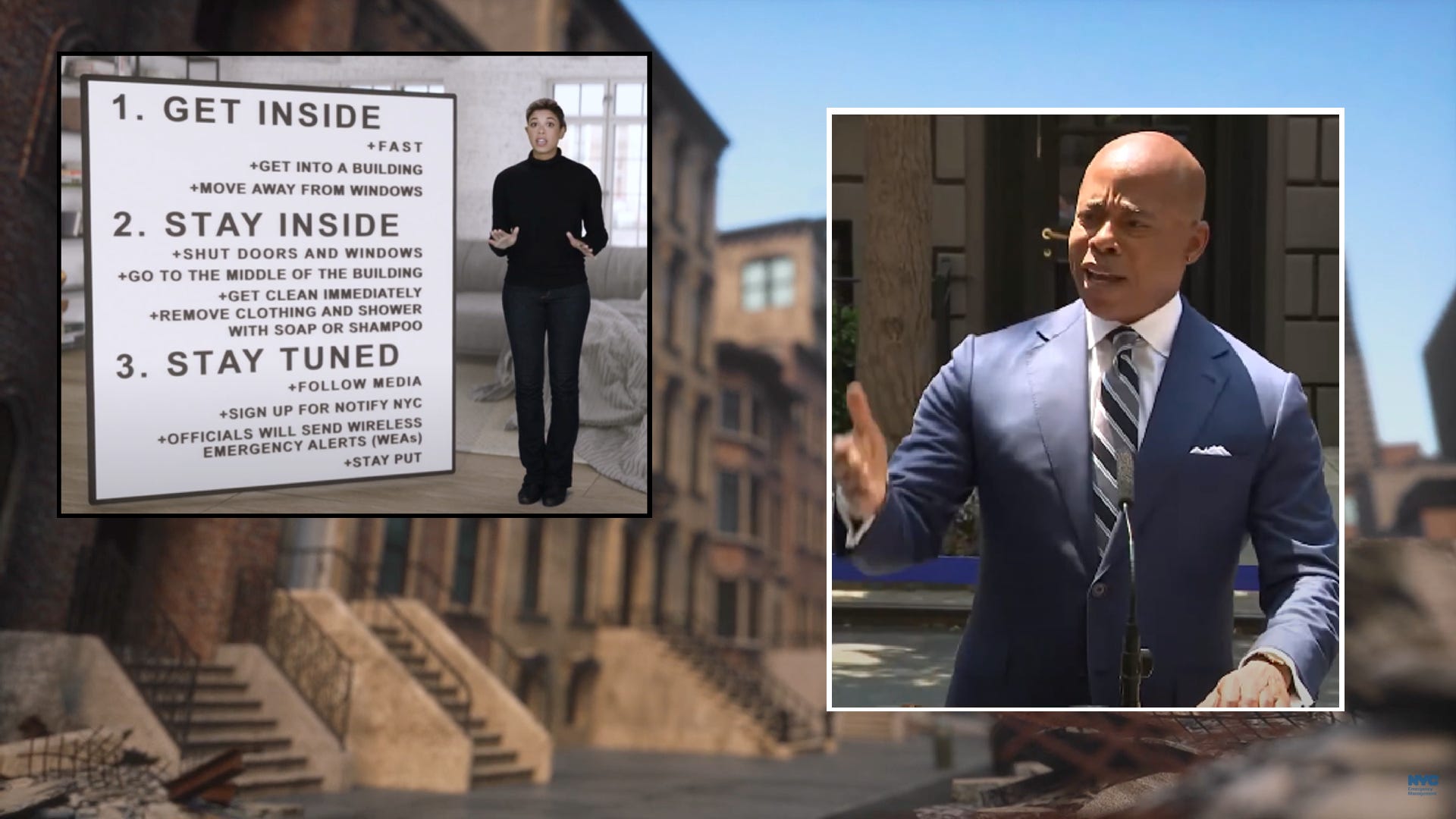 Adams says NYC nuke attack preparedness PSA not 'alarmist': 'Better safe than sorry'