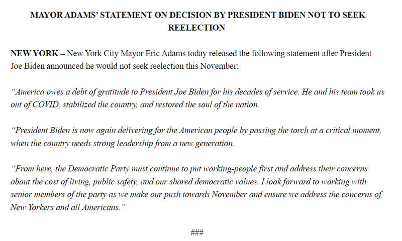 statement