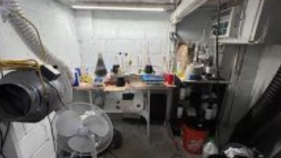 Police discover underground drug lab at home in Granada Hills