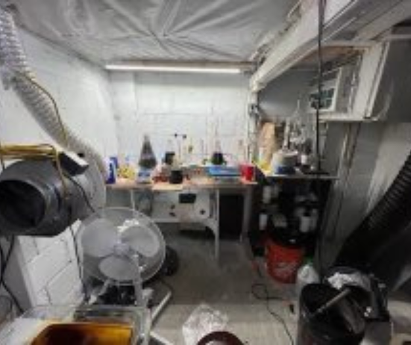 Police discover underground drug lab at home in Granada Hills