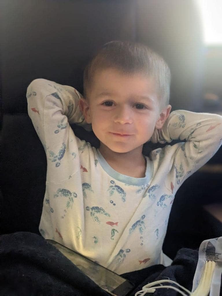 Photo of missing boy, "Adrian," found wandering in Van Buren Township