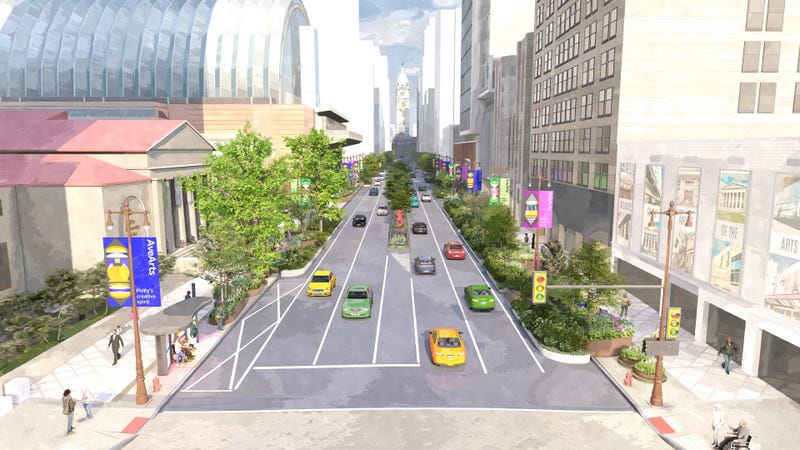 Avenue of the Arts rendering 