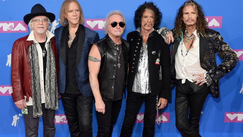 Aerosmith Reunited With Their 1970s Touring Van