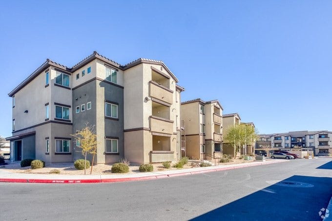 Image of an affordable housing project approved by Clark County