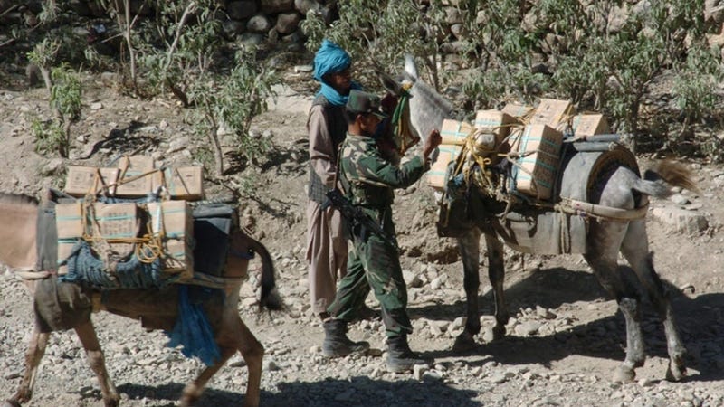 Afghanistan border control point