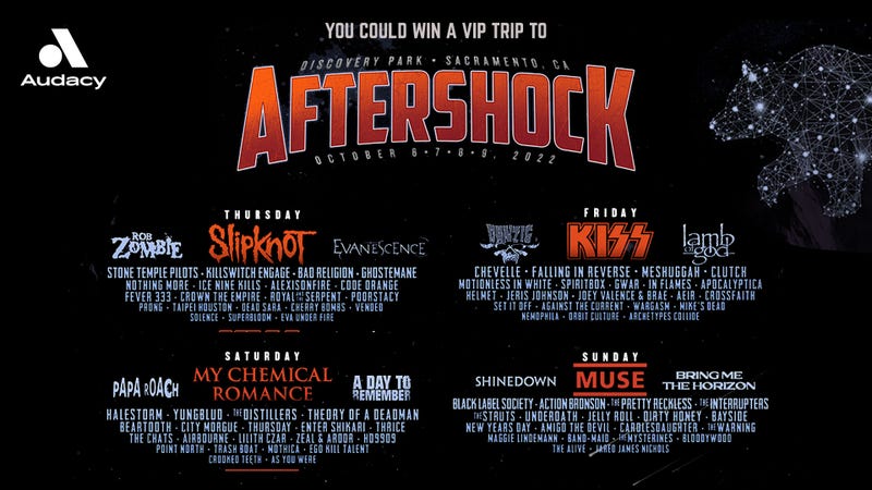Aftershock Festival 2022 lineup