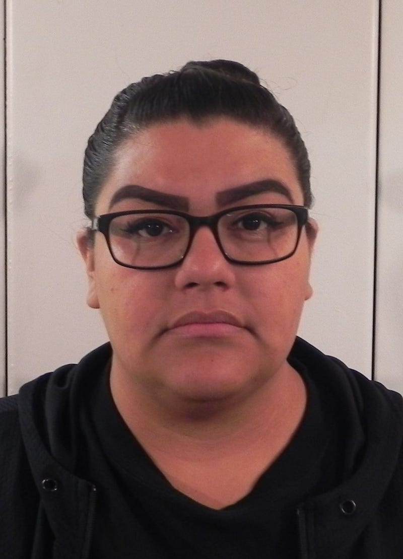 Booking photo of Angelica Aguilar