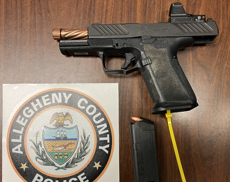 Gun stopped at Pittsburgh International Airport on October 12, 2023