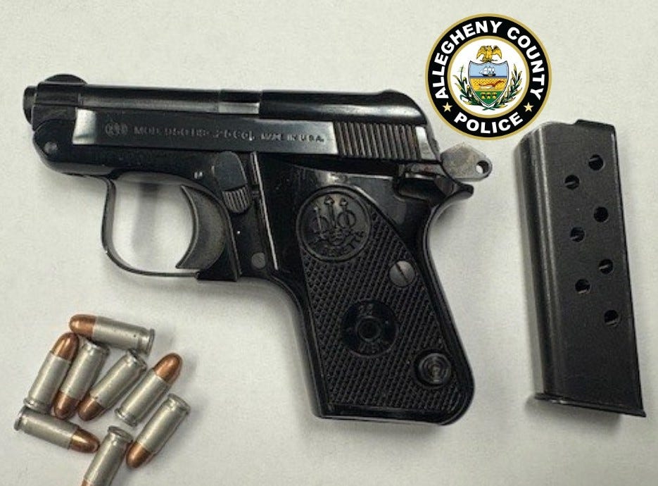 Florida woman caught with gun at Pittsburgh International Airport