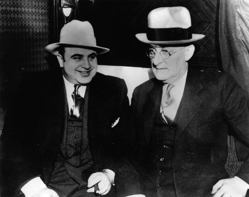 90 years ago today, Al Capone went to jail
