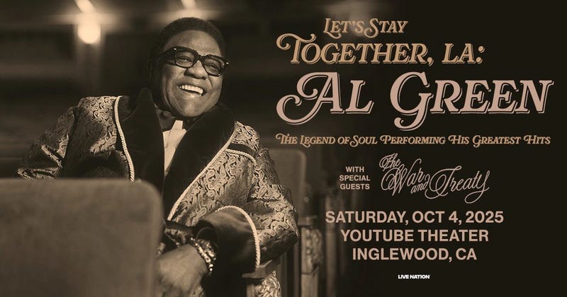 Al Green 10/4/25