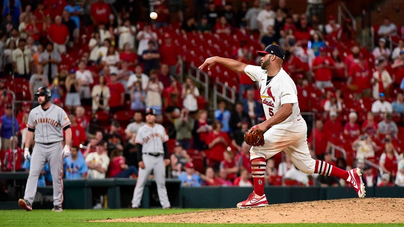 Logan Webb shares how Giants were feeling as Albert Pujols pitched against them