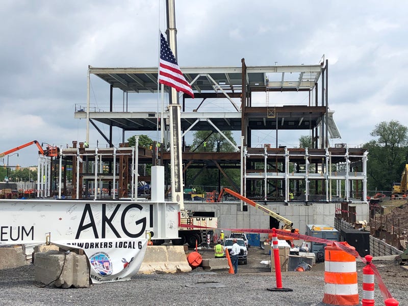 Gundlach Building at Albright Knox Art Gallery. July 7, 2021