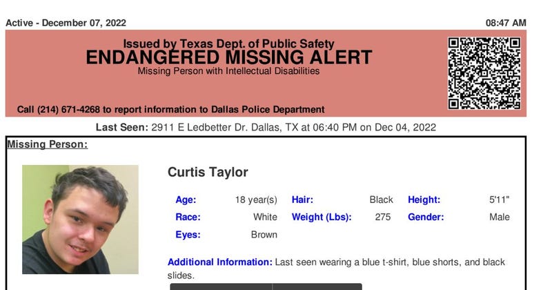 Endangered Missing Alert