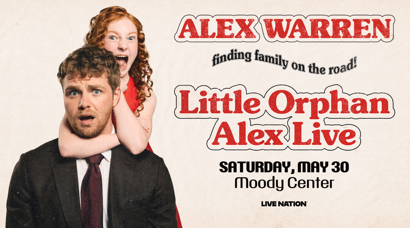 Alex Warren Little Orphan Alex Live May 30 Moody Center