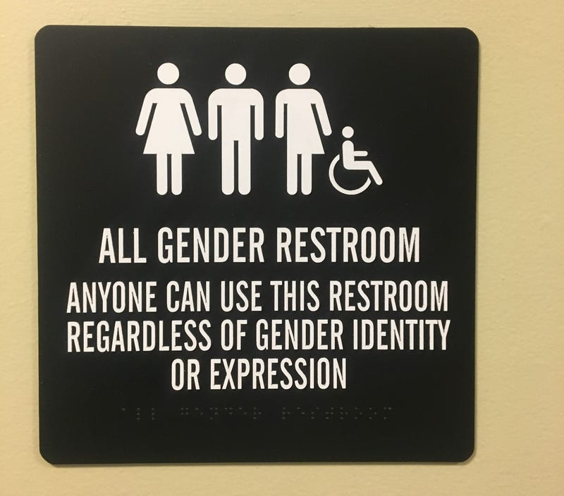 All gender bathroom