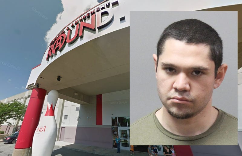Allan Nunez was arrested on Friday for allegedly assaulting a teen girl and police officer at a Long Island shopping mall.