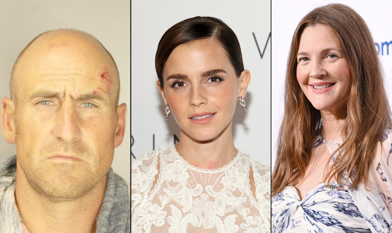 Left to right: Chad Michael Busto, Emma Watson and Drew Barrymore