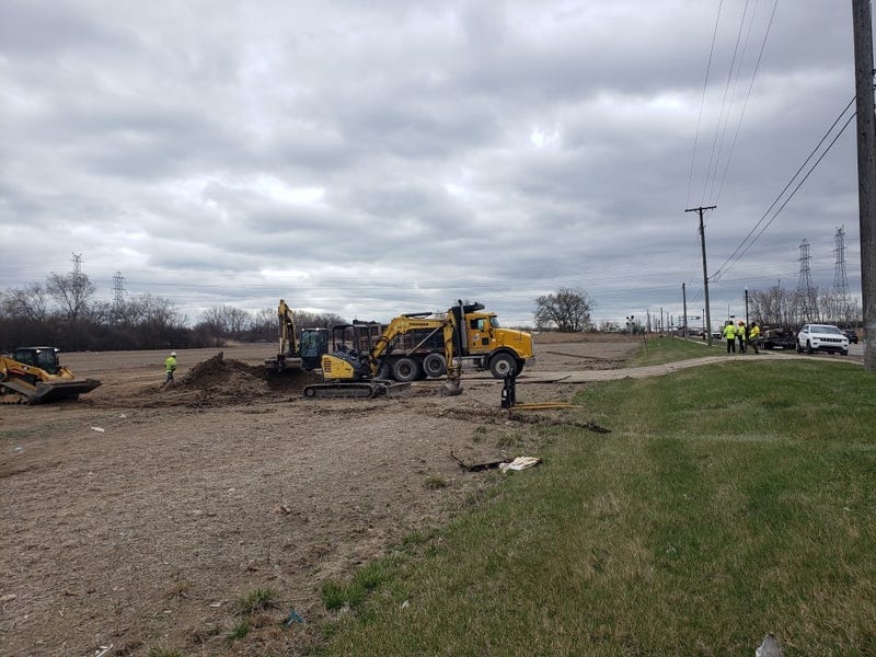 Work begins on Allen Road project