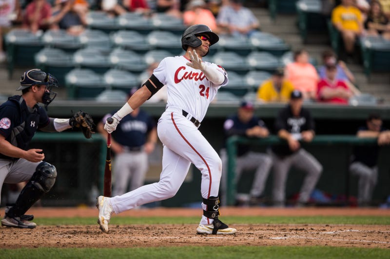 Blake Sabol  with Altoona Curve