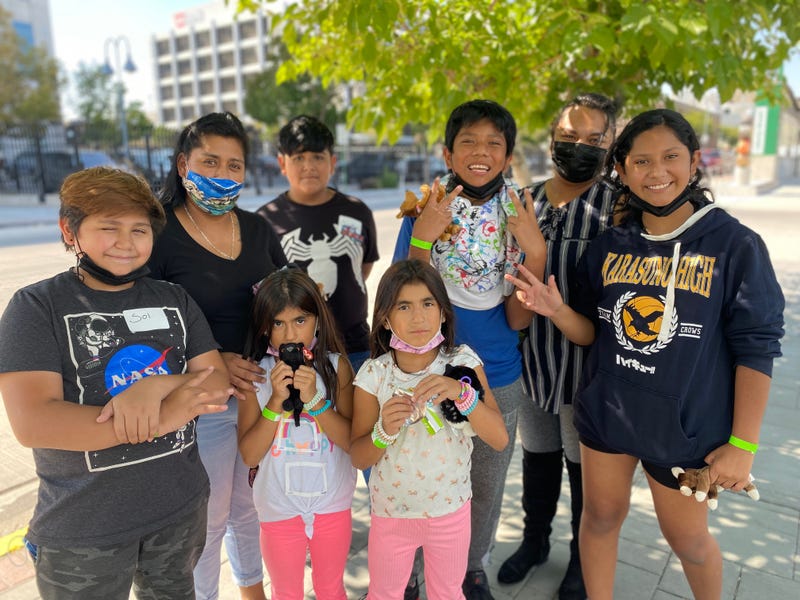 A museum in Reno has opened a pop-up day camp for kids who evacuated from the Caldor Fire.