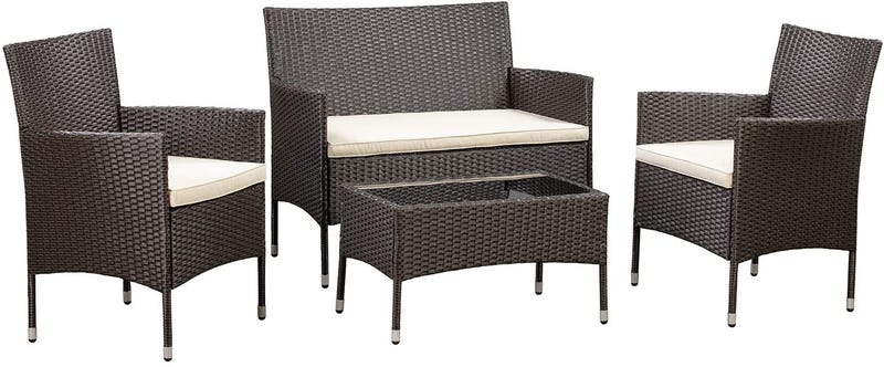 Amazon Basics Outdoor Patio Conversation Set