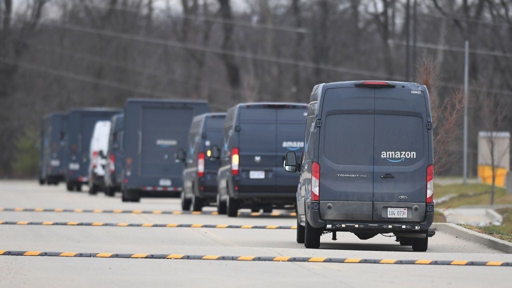 Amazon driver told to 'just keep delivering' during tornado warnings in Illinois