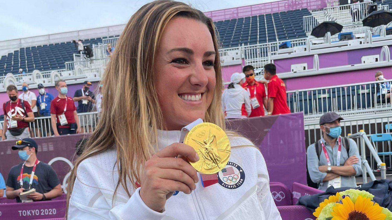 WATCH: Army Lt. Amber English wins gold at Tokyo Olympics