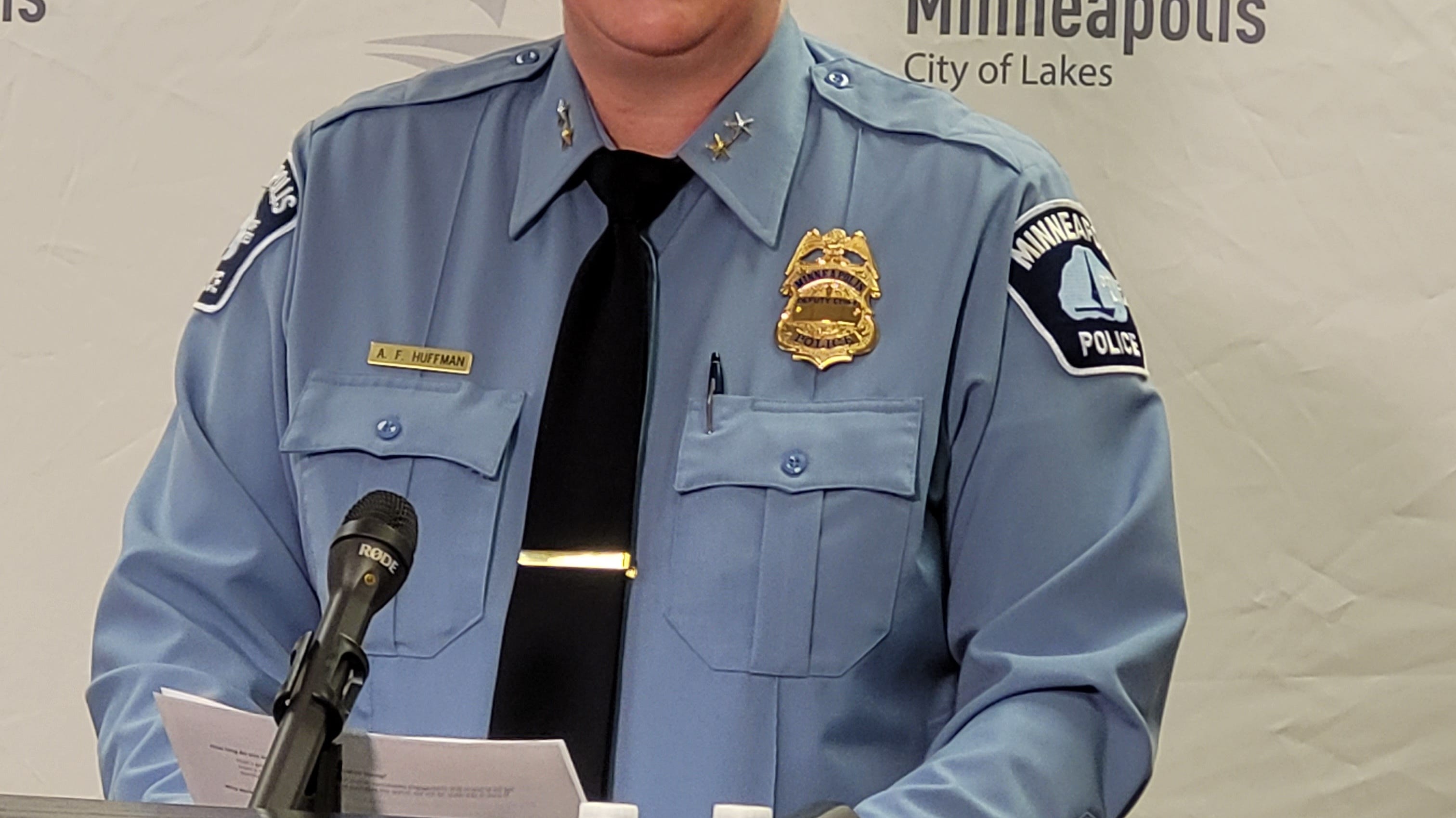 Amelia Huffman announced as interim Minneapolis Police Chief