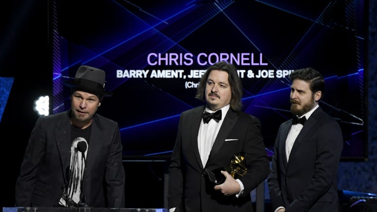 Pearl Jam Celebrates Chris Cornell After GRAMMY Win