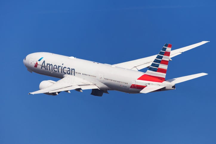American Airlines flight