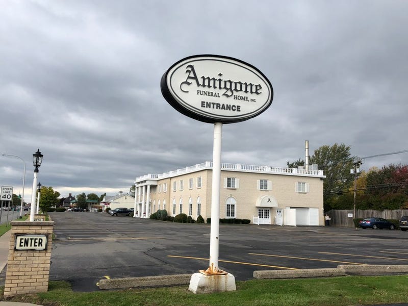 Amigone Funeral Home and Crematory on Sheridan Drive in Tonawanda. October 22, 2018