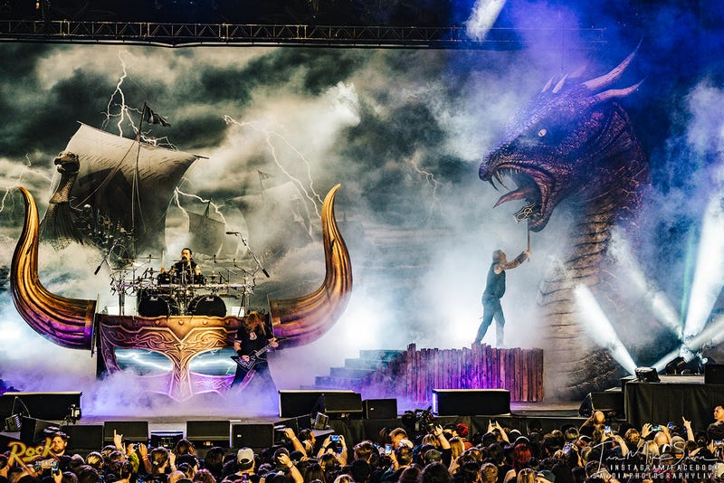 Amon Amarth - White River Amphitheatre - Auburn, WA 8.4.23