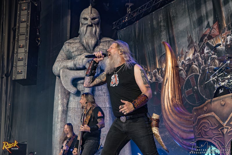 Amon Amarth - White River Amphitheatre - Auburn, WA 8.4.23
